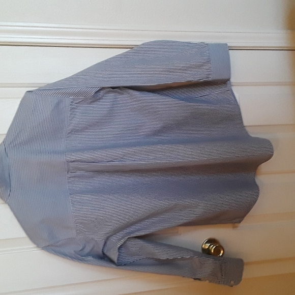 Chaps blue/ white shirt ready care size large - Picture 5 of 6